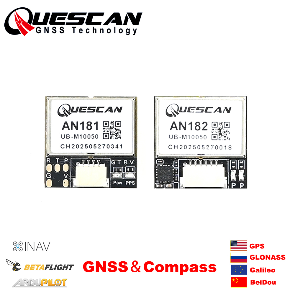 Drone Gps Module - QUESCAN 18mm M10 GPS GNSS Module
