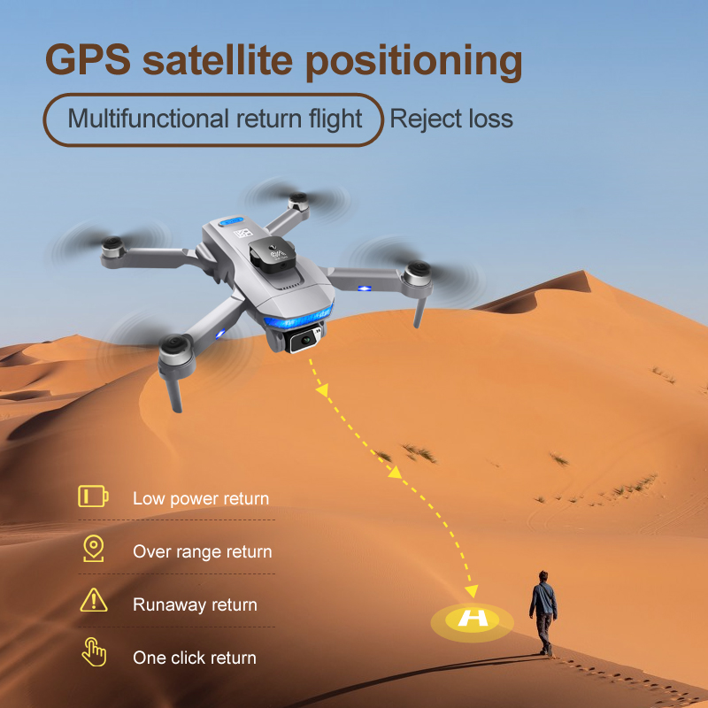 D8PRO Brushless GPS Drone, 6K  - Drone Gps Mount incelemesi ve fiyatı