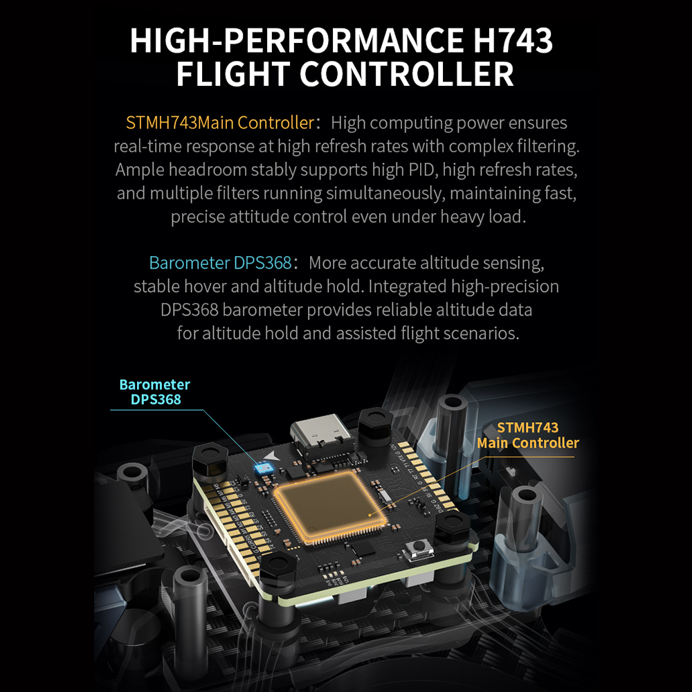Axisflying H743 PRO Flight Con - Drone Flight Controller incelemesi ve fiyatı