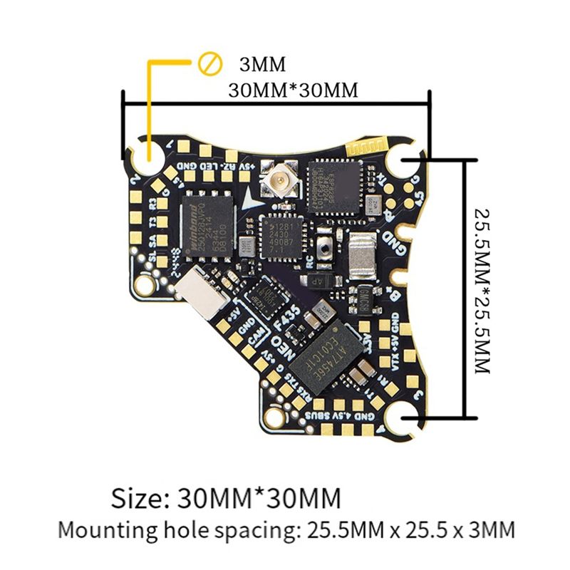 FBIL-F435 NEO 1S AIO Flight Co - Drone Esc incelemesi ve fiyatı