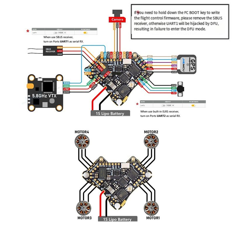 FBIL-F435 NEO 1S AIO Flight Co - Drone Esc incelemesi ve fiyatı