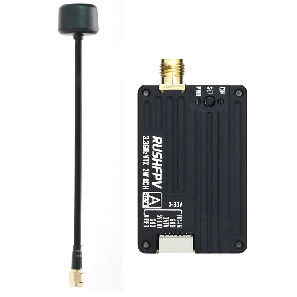 RUSHFPV 3.3G 2W VTX Transmitte - Drone Antenna incelemesi ve fiyatı