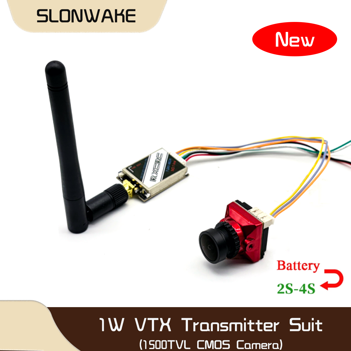 SLONWAKE  5.8G 48CH 1W VTX 100 - Drone Frame incelemesi ve fiyatı