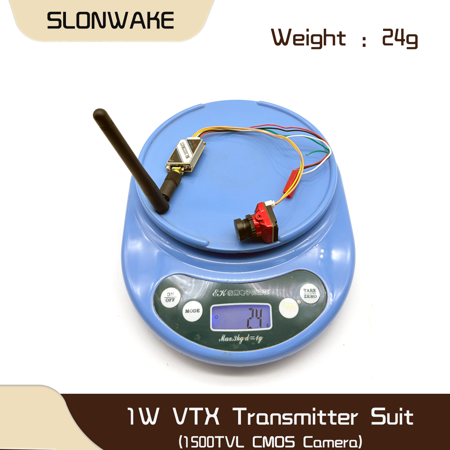 SLONWAKE  5.8G 48CH 1W VTX 100 - Drone Frame incelemesi ve fiyatı