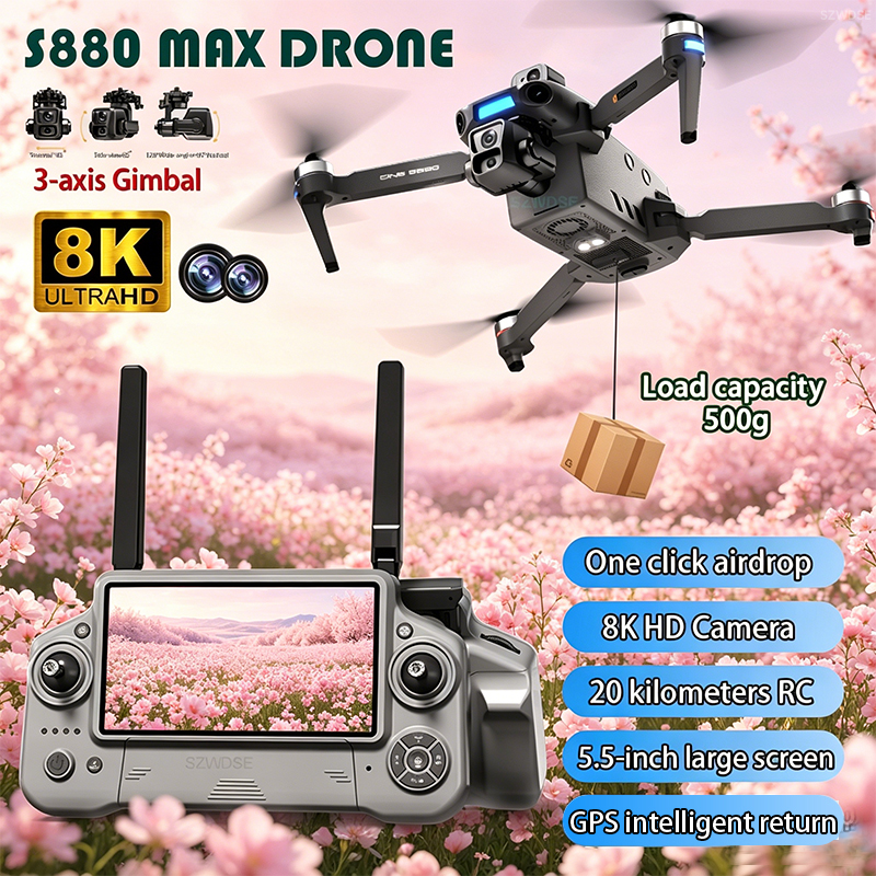 2026 New 8K Dual Camera Drone  - Drone Gimbal incelemesi ve fiyatı