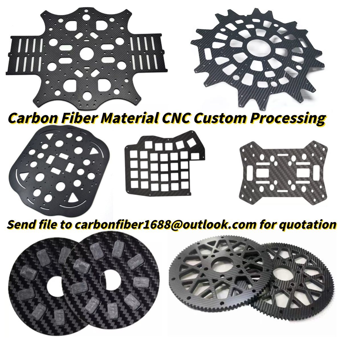 Carbon Fiber Sheet Plate Proce - Drone Arm incelemesi ve fiyatı