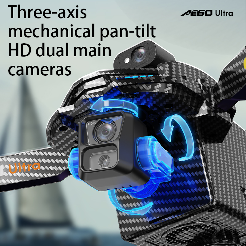 AE60 GPS Drone Professional 8K - Drone Gimbal incelemesi ve fiyatı