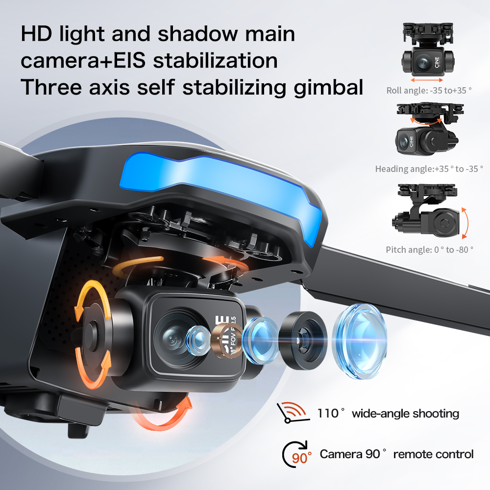 New S-X1 MAX Drone GPS 8K Prof - Drone Gimbal incelemesi ve fiyatı