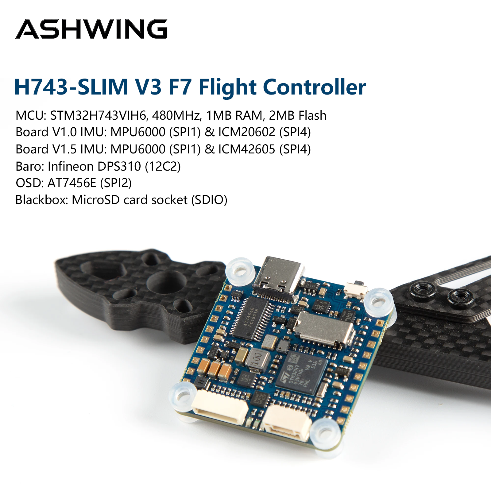H743-SLIM V3 Flight Controller - Drone Flight Controller incelemesi ve fiyatı