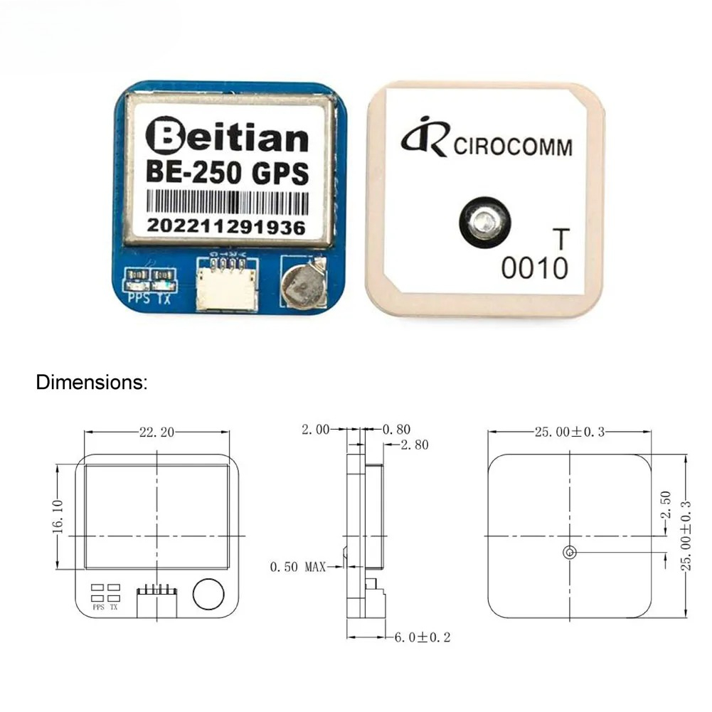BEITIAN M10 GPS Module GALILEO - Drone Gps Module incelemesi ve fiyatı