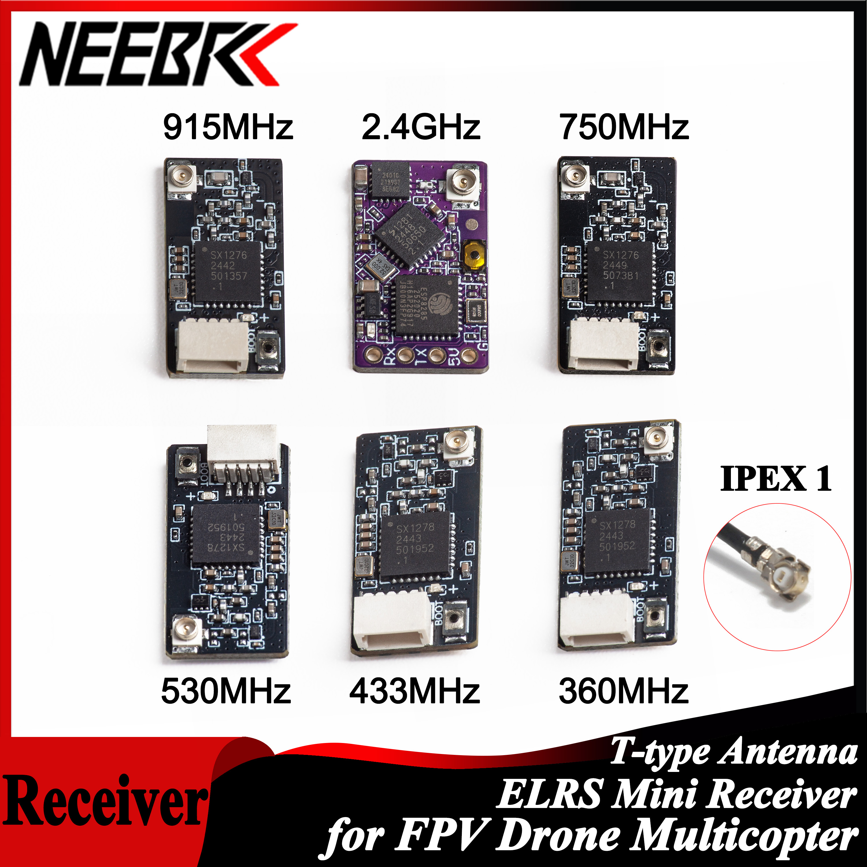 NEEBRC ELRS 2.4G/915Mhz/360Mhz - Drone Frame incelemesi ve fiyatı