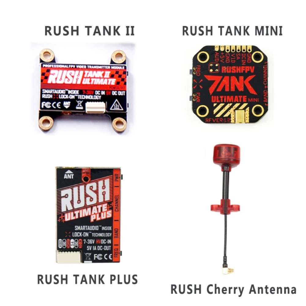 RUSH TANK Ultimate II/Mini/ PL - Drone Frame incelemesi ve fiyatı