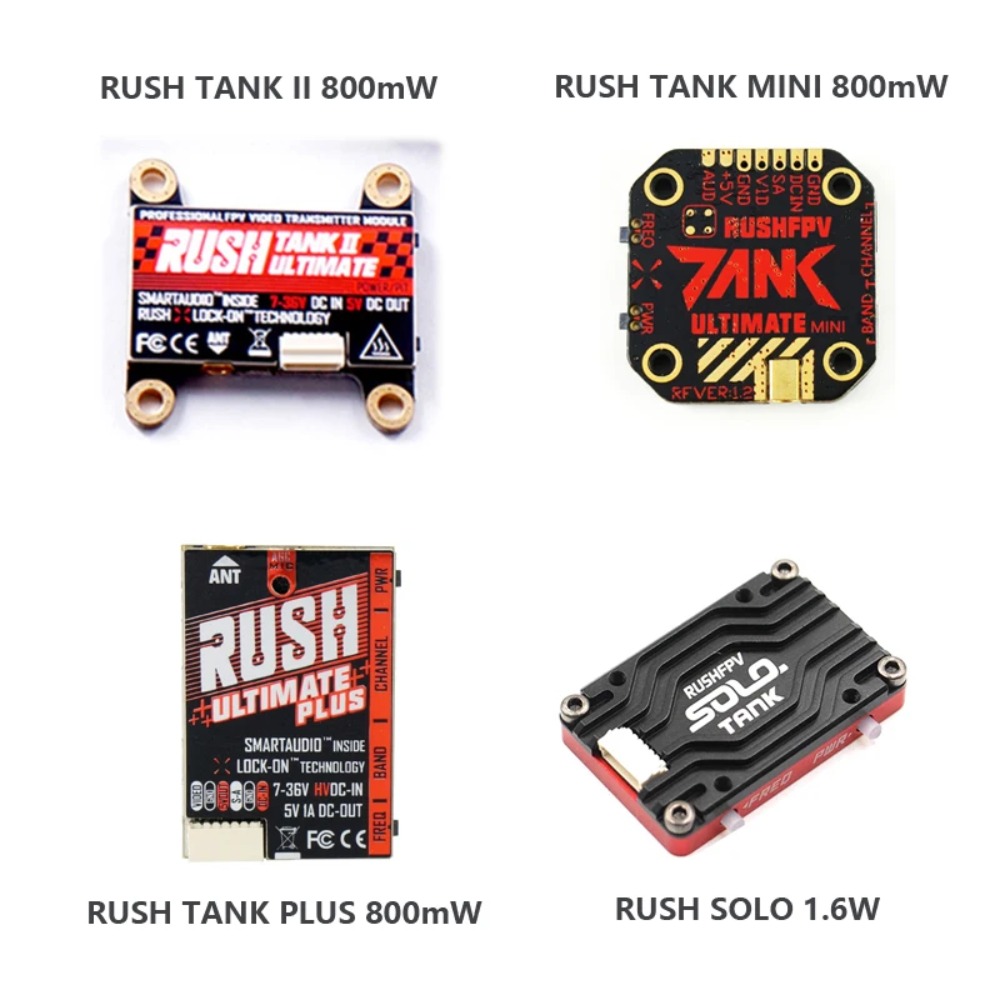 RUSH TANK Ultimate II/Mini/ PL - Drone Frame incelemesi ve fiyatı