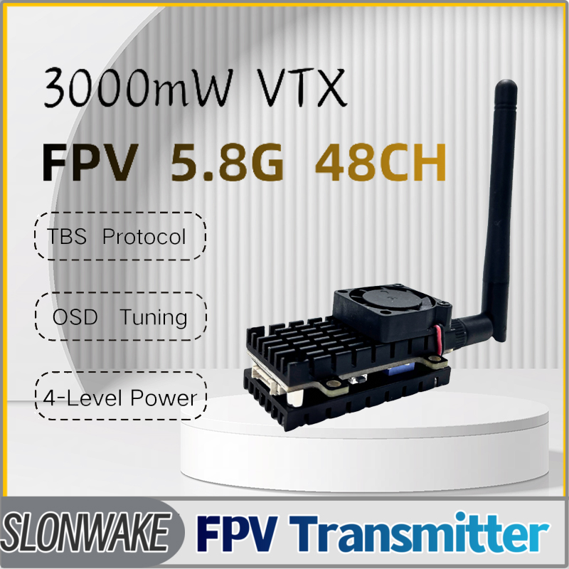 SLONWAKE 5.8G 3000mW Simulatio - Drone Transmitter incelemesi ve fiyatı
