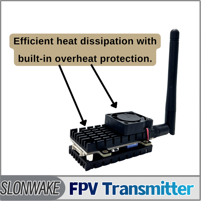 SLONWAKE 5.8G 3000mW Simulatio - Drone Transmitter incelemesi ve fiyatı