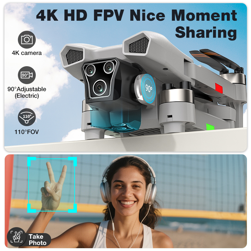 NEW Hot L017 Pro Drone Brushle - Drone Gimbal incelemesi ve fiyatı