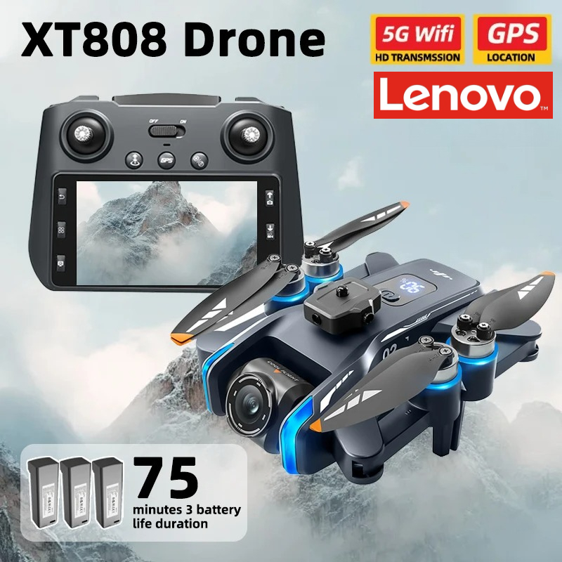 Lenovo XT808 Pro MAX Drone 4K  - Drone Gps Mount incelemesi ve fiyatı