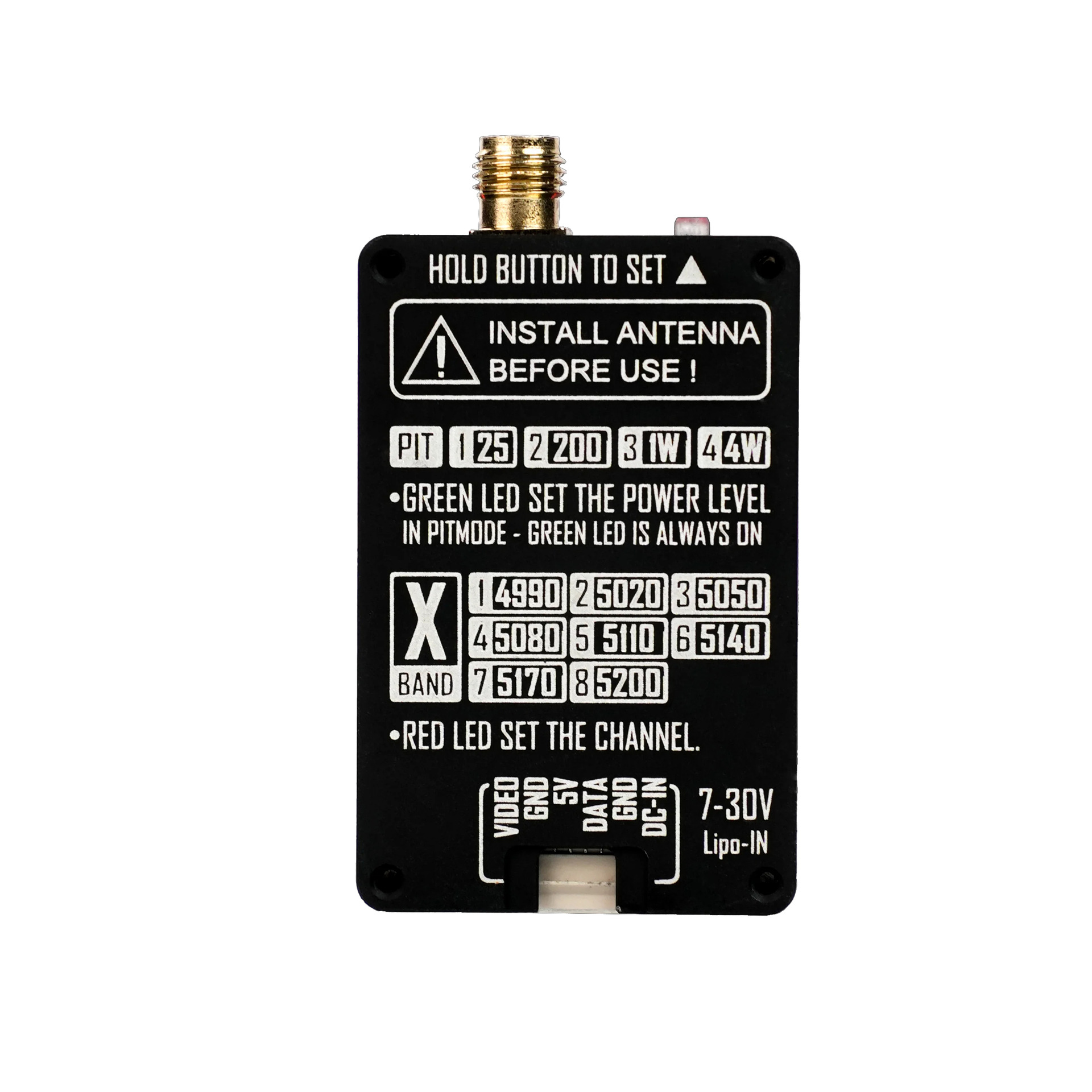 VTX RUSHFPV 4.9G 4W Video Tran - Drone Transmitter incelemesi ve fiyatı